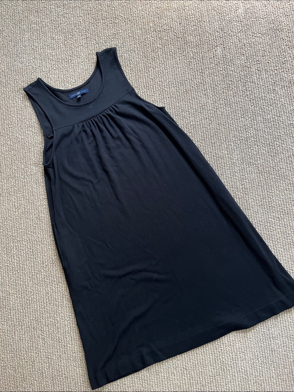 GAP Sleeveless Black Tank Dress